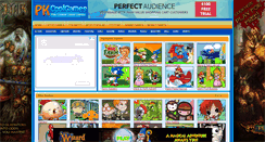 Desktop Screenshot of pkcoolgames.com